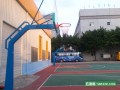 篮球场用篮球架标准篮球架学校户外埋地式篮球架