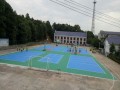 5mm硅pu运动场篮球场地坪施工硅pu球场材料