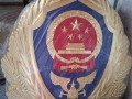 铸造2米3米大型消防徽厂家制作贴金徽章