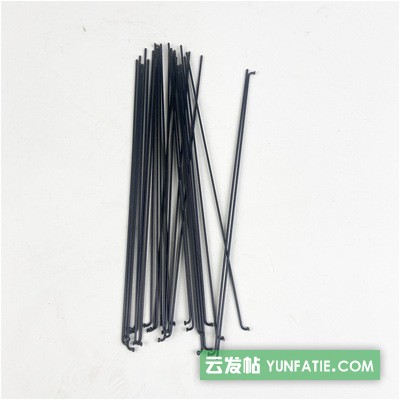 14G黑色不锈钢自行车辐条山地车车条 14G黑色不锈钢自行车辐条山地车车条