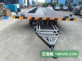 22吨预制移动方舱底盘_重型工业平板拖车